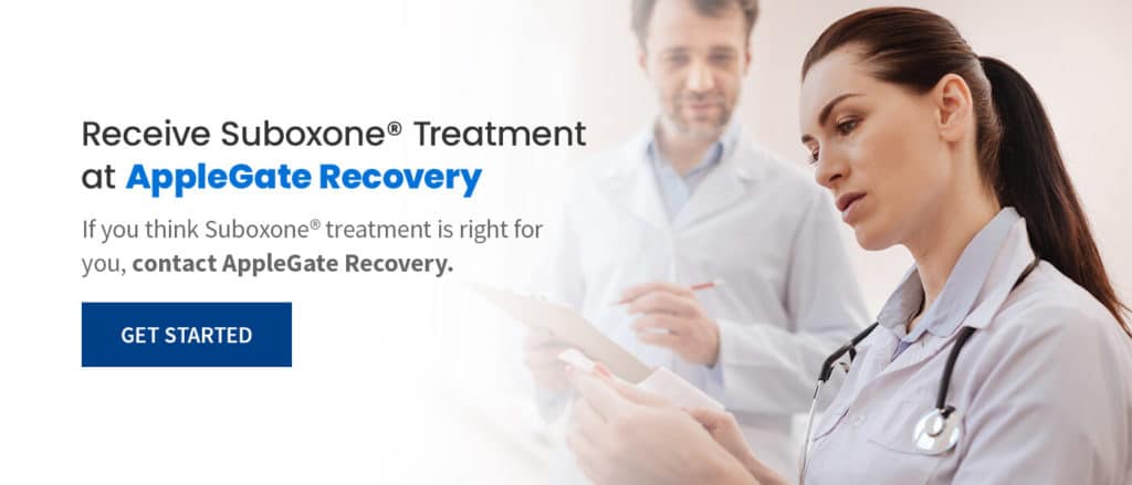 Receive Suboxone® Treatment at AppleGate Recovery 