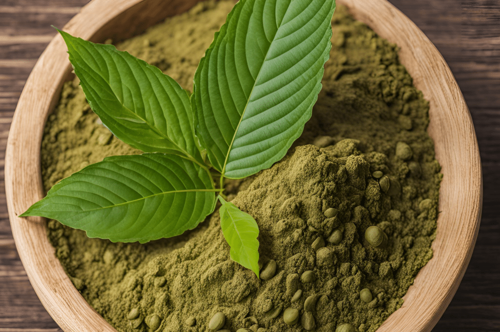 Photo of the herbal supplement Kratom