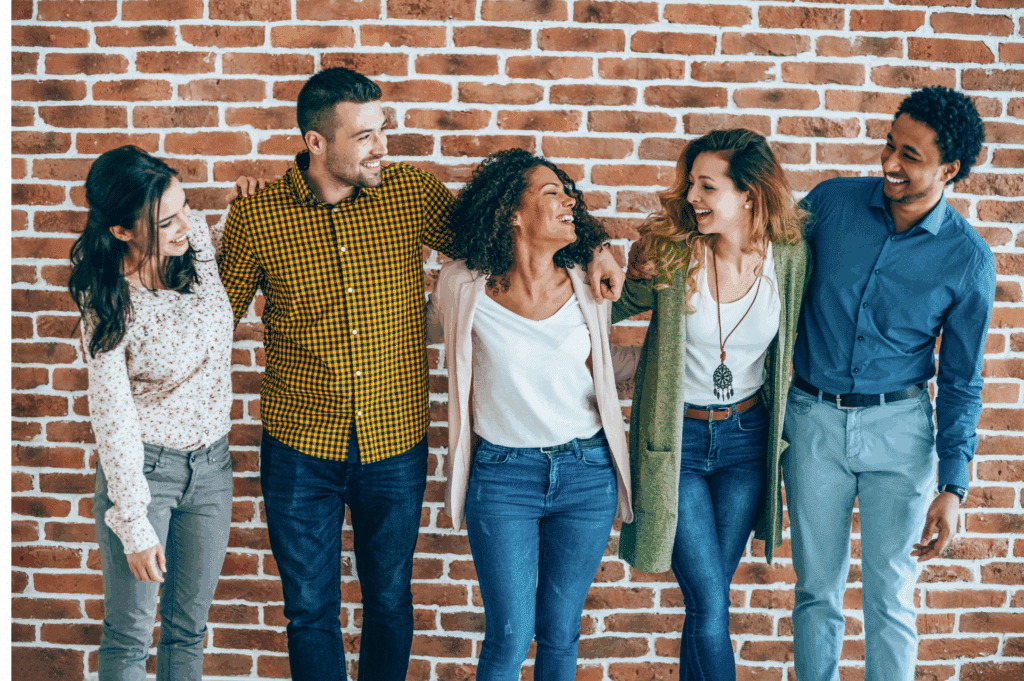 friends celebrating national recovery month